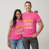 バレーボール選手チームの教育は重要だが Tシャツ (ユニセックス)