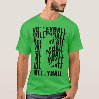 バレーボール選手2 Tシャツ