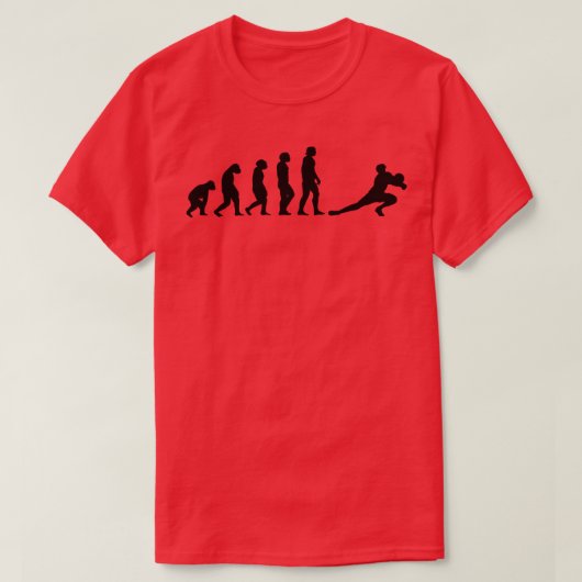 バレーボール選手2 Tシャツ (デザイン正面)