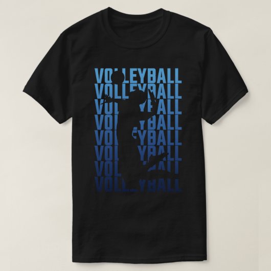 バレーボール選手3 Tシャツ (デザイン正面)