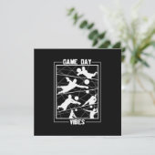 バレーボール選手 |ゲームの日 招待状 (スタンド正面)