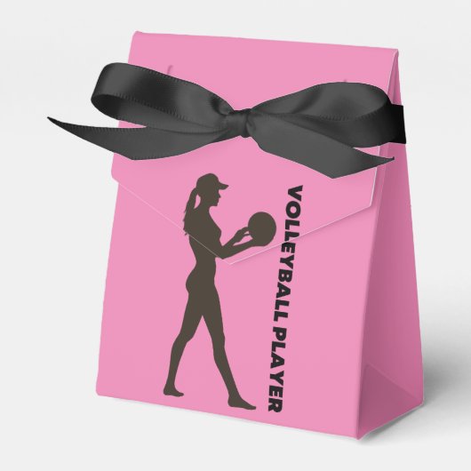 バレーボール選手，バレーボール女子ギフト フェイバーボックス (正面サイド)