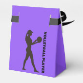 バレーボール選手，バレーボール女子ギフト フェイバーボックス (裏面サイド)