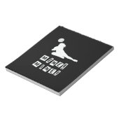 バレーボール選手 |バレーボール鉱山 ノートパッド (回転)