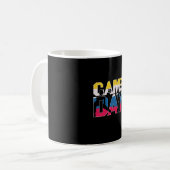 バレーボール選手 |バレーボール コーヒーマグカップ (正面左)