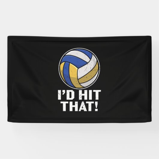 バレーボール選手 | 僕ならそれを打つ 横断幕 (横)