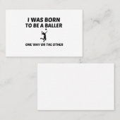 バレーボール選手 名刺 (正面/裏面)