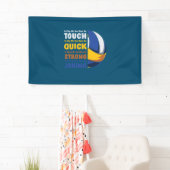 バレーボール選手 |強いはず 横断幕 (インサイチュ)