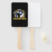 バレーボール選手 | Championのように練習 ハンドファン (正面&裏面)