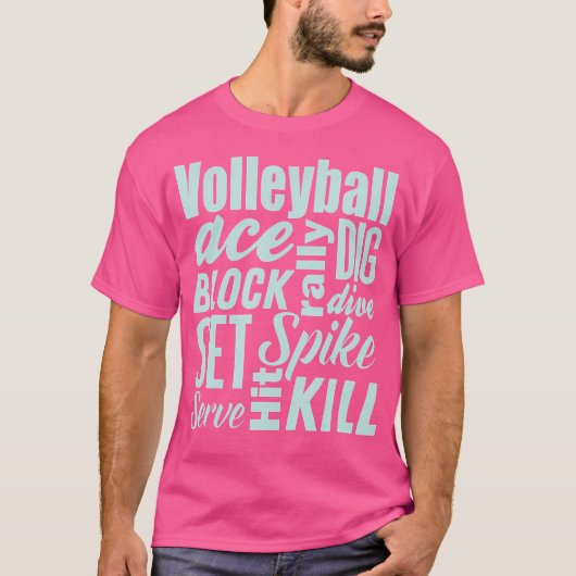 バレーボール選手N Ace Tシャツ (正面)
