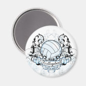 バレーボール部族館 マグネット (正面/裏面)