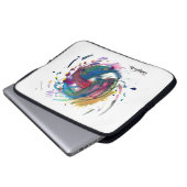 バレーボール電子バッグ（エマ&エヴァン） ラップトップスリーブ (正面下部)