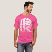 バレーボール頼について Tシャツ (正面フル)