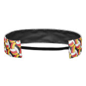 バレーボール🏐黒、赤、金ゴールド、白 アスレチックヘッドバンド (裏面)