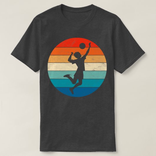 バレーボール1 Tシャツ (デザイン正面)