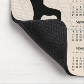 バレーボール2025カレンダー マウスパッド (コーナー)