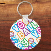 バレーボール365日1年 キーホルダー (正面)