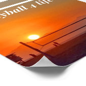 バレーボール4ライフ ポスター (角)