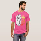 バレーボール、イエス Tシャツ (正面フル)