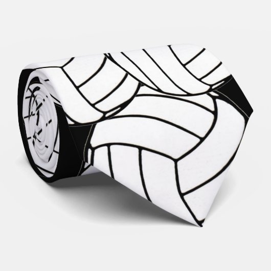 バレーボール(カスタマイズ可能な) ネクタイ (ロール)