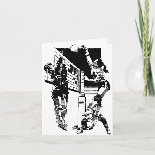 バレーボール カード (正面)