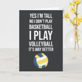 バレーボール カード スポーツ アスレチック 高校 プレーヤー (黄色い花)