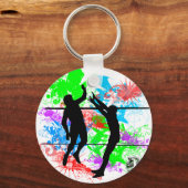 バレーボール キーホルダー (正面)