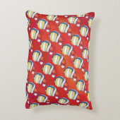 バレーボール（クリスマスハット付） アクセントクッション (裏面(縦))