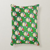 バレーボール(クリスマスハット付) アクセントクッション (正面(垂直))