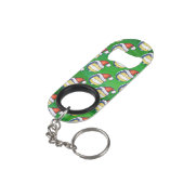 バレーボール(クリスマスハット付) キーホルダー栓抜き (裏面アングル)