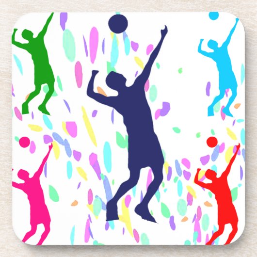 バレーボール コースター (正面)