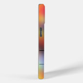 バレーボール シルエット プレイヤーとボール 名前入り Case-Mate iPhoneケース (裏面 / 右)