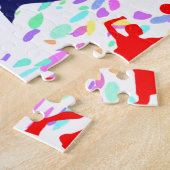 バレーボール ジグソーパズル (側面)