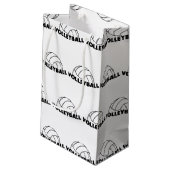 バレーボール スモールペーパーバッグ (裏面アングル)