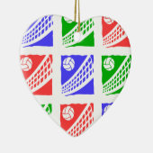 バレーボール セラミックオーナメント (右)