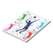 バレーボール ノートパッド (回転)