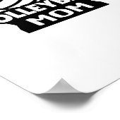 バレーボール – バレーボールママ ポスター (角)