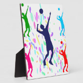 バレーボール フォトプラーク (側面)