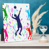 バレーボール フォトプラーク (側面)