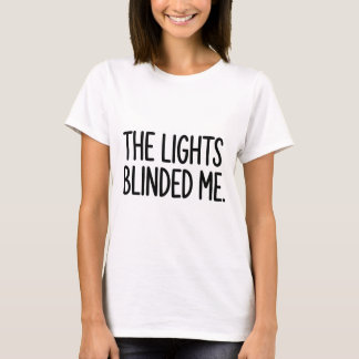 バレーボール ホワイトライ ライトが眩しくて見えなかった Tシャツ