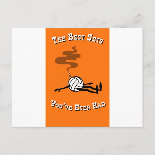 バレーボール ポストカード (正面)