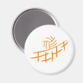 バレーボール マグネット (正面/裏面)