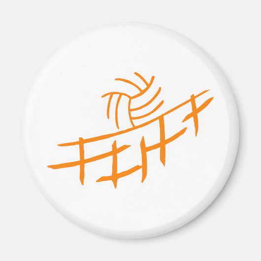 バレーボール マグネット (正面)