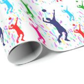 バレーボール ラッピングペーパー (ロールコーナー)