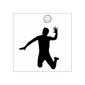 バレーボール ラバースタンプ (インプリント)