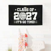 バレーボール 卒業式 Go Time 2027年度卒業生 横断幕 (インサイチュ)