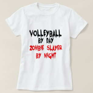 バレーボール(昼) Zombie Slayer by Night Tシャツ