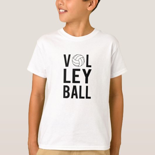 バレーボール 男女兼用 キッズTシャツ Tシャツ (正面)
