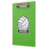 バレーボール(緑ストライプ) クリップボード (左)