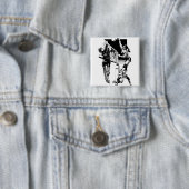 バレーボール 缶バッジ (インサイチュ)